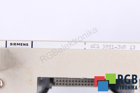 6ES5921-3WB13 SIEMENS SIMATIC S5 / SINUMERIK 3,8 CPU 921