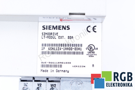 6SN1124-1AA00-0DA1 SIEMENS VERSION A SIMODRIVE 611 LT-MODUL EXT. 80A
