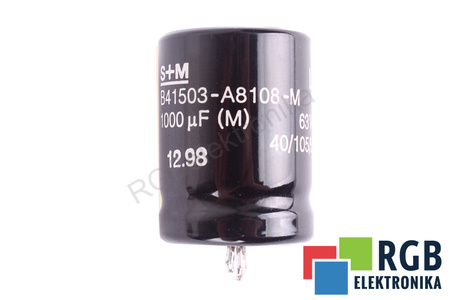 KONDENZÁTOR B41503-A8108-M S+M 1000UF, 63V