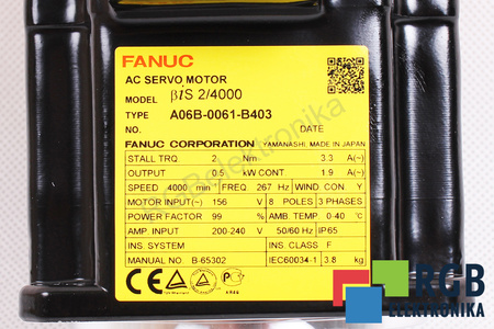 A06B-0061-B403 FANUC BIS2/4000