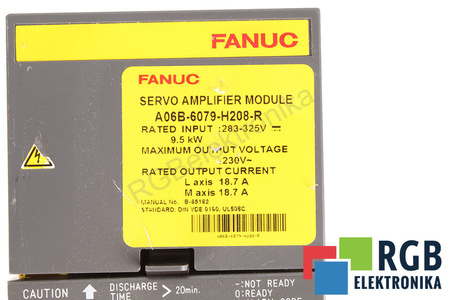 A06B-6079-H208-R FANUC SERVO AMPLIFIER MODULE