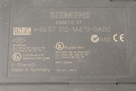 6ES7312-1AE13-0AB0 SIEMENS SIMATIC S7-300 CPU 312