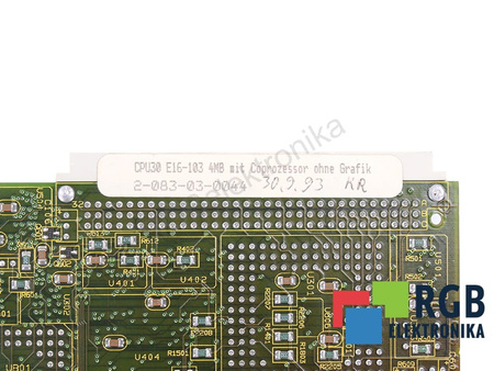 2-083-03-0044 ELTEC CPU30 E16013 4MB