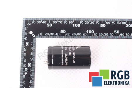 KONDENZÁTOR B43306-U9957-M1 S+M 25/085/56 950UF, 400VDC
