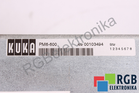 PM6-600 KUKA 00103494 KC1