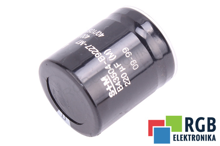 KONDENZÁTOR B43504-B9227-M7 S+M 220UF, 400V