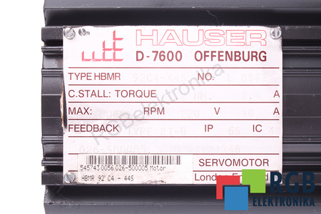 HBMR92C4-44S HAUSER STATOR