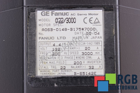 A06B-0148-B175#7000 FANUC A22/3000