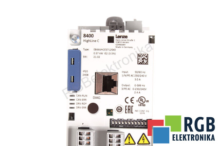 E84AVHCE3712SX0-ECXXX LENZE INVERTER E84AVHCE3712SX+E84AYCECV