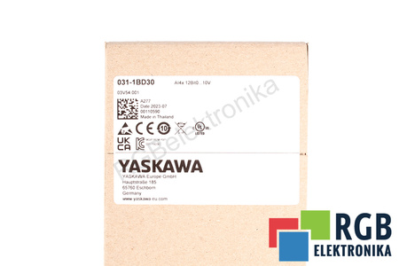 031-1BD30 VIPA SM 031 SLIO ANALOG INPUT MODULE