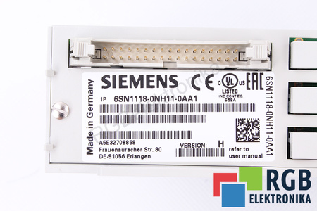 6SN1118-0NH11-0AA1 SIEMENS SIMODRIVE 611