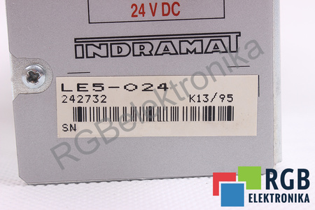 LE5-024 INDRAMAT 242732 24VDC VENTILÁTOR