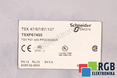 TSXP87455 SCHNEIDER ELECTRIC TSX P7-455