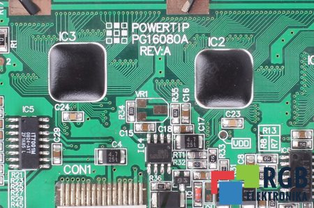 PG16080A POWERTIP LCD DISPLEJ