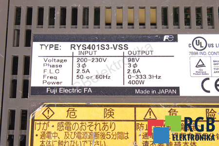 RYS401S3-VSS FUJI ELECTRIC FALDIC