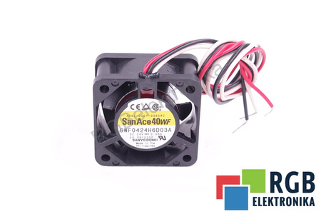 A90L-0001-0385#C FANUC 9WF0424H6D03A 40X40X20MM, 24V VENTILÁTOR