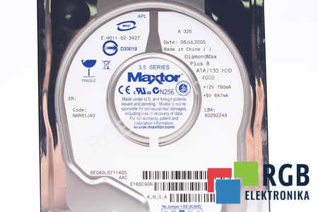 NAR61JA0 MAXTOR 3.5" 40GB ATA