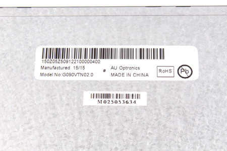 G090VTN02.0 AUO LCD DISPLEJ