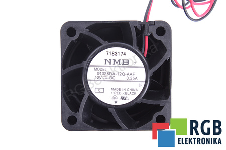 04028DA-12Q-AAF NMB TECHNOLOGIES 40X40X28MM, 12V, 0.35A VENTILÁTOR