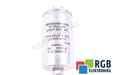 KONDENZÁTOR GMKP850-8IL VISHAY 8UF, 850V