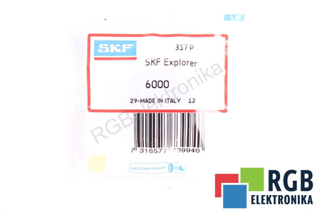 6000 SKF 10X26X8 LOŽISKO