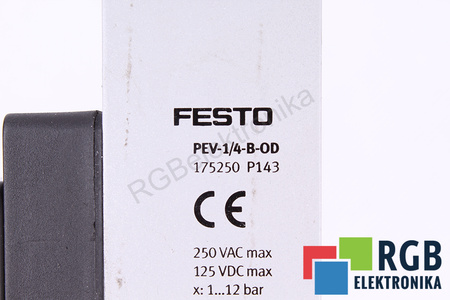 PEV-1/4-B-0D FESTO 15-175PSI TLAKOVÝ SPÍNAČ