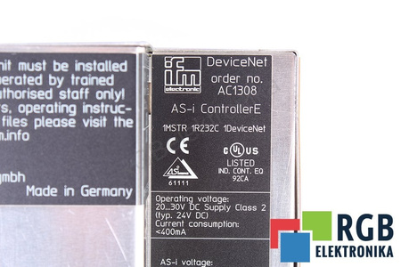 AC1308 IFM AS-I CONTROLLERE DEVICE NET