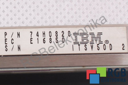 74H0750 IBM 74H0820 ITSV50D 2 LCD DISPLEJ