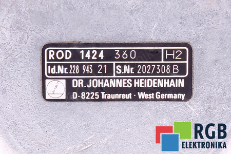 ROD1424360 HEIDENHAIN ID.NR.22894321 ENKODÉR