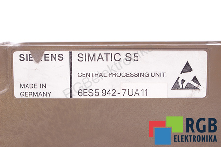6ES5942-7UA11 SIEMENS SIMATIC S5 CPU 942