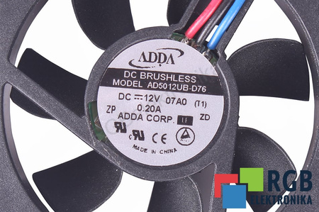 AD5012UB-D76 ADDA 50X50X15MM, 12V VENTILÁTOR