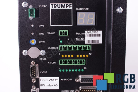 ID.NO. 1498388 TRUMPF LINUX V16.20 HW INDEX A3