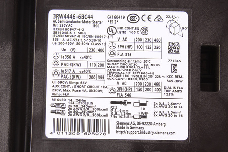 3RW4446-6BC44 SIEMENS