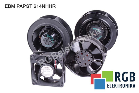 614NHHR EBM PAPST 60X60X25MM, 24V VENTILÁTOR