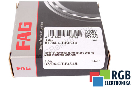 B7204-C-T-P4S-UL FAG 20X47X14 LOŽISKO