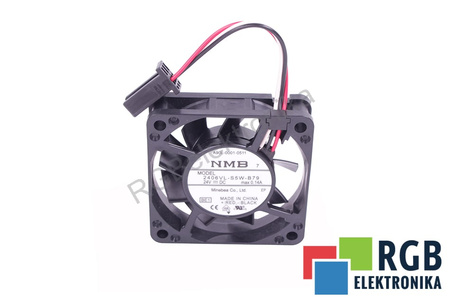 A90L-0001-0511 FANUC 2406VL-S5W-B79 60X60X15MM, 24V VENTILÁTOR