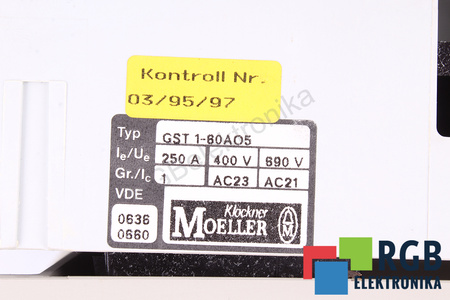 GST1-60AO5 KLOCKNER MOELLER ODPOJOVAČ