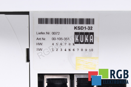 KSD1-32 00-105-351 KUKA E93DA113I4B531