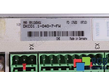 DKC01.1-040-7-FW INDRAMAT FWA-ECODRV-ASE-02V10-MS