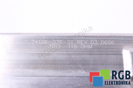 REZISTOR 74106-036-01 ALLEN BRADLEY REV 03 115OHM