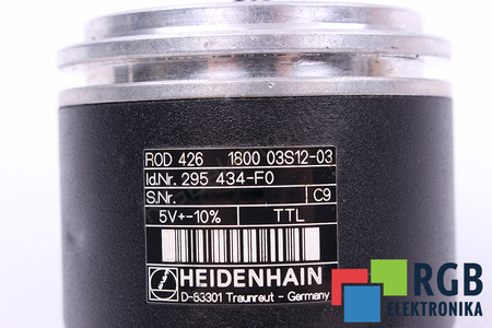 ROD426.180003S12-03 HEIDENHAIN ID.NR.295434-F0 ENKODÉR