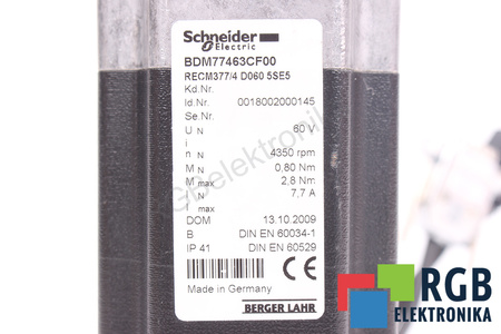 BDM77463CF00 SCHNEIDER ELECTRIC RECM377/4