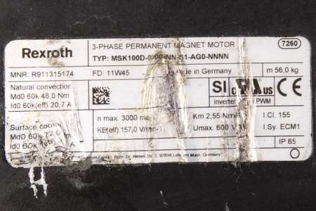 MSK100D-0200-NN-S1-AG0-NNNN REXROTH R911315174