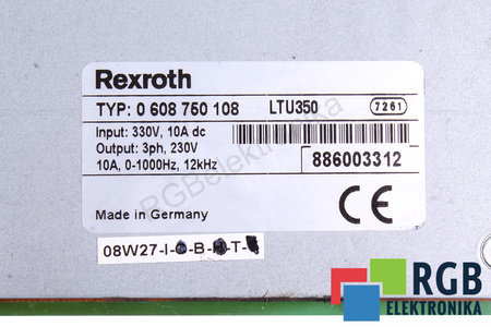 LTU350 REXROTH 608750108