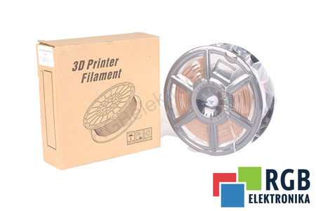 1,75MM WOOD FILAMENT 0.5KG DARK FLASHFORGE VNĚJŠÍ ROZMĚR CÍVKY 180MM, VNITŘNÍ ROZMĚR CÍVKY 50MM, ŠÍŘKA CÍVKY 45MM