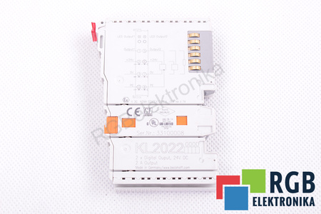 KL2022 BECKHOFF 2-CHANNEL 24VDC