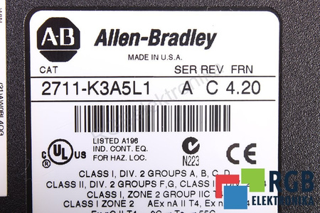 2711-K3A5L1 ALLEN BRADLEY PANELVIEW 300