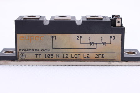 TT105N12LOF EUPEC POWERBLOCK 105A, 1200V