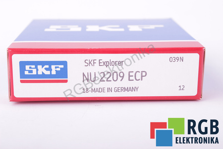 NU2209ECP SKF 45X85X23MM VÁLEČKOVÉ LOŽISKO