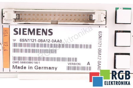 6SN1121-0BA12-0AA0 SIEMENS SIMODRIVE 611 NA NÁHRADNÍ DÍLY